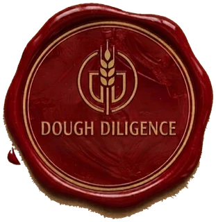 Dough Diligence wax-seal logo